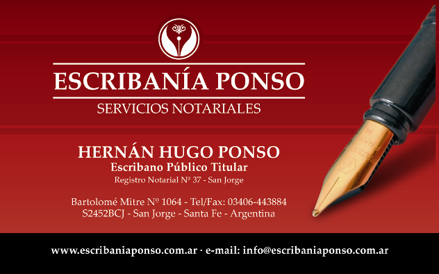 Escribanía Ponso